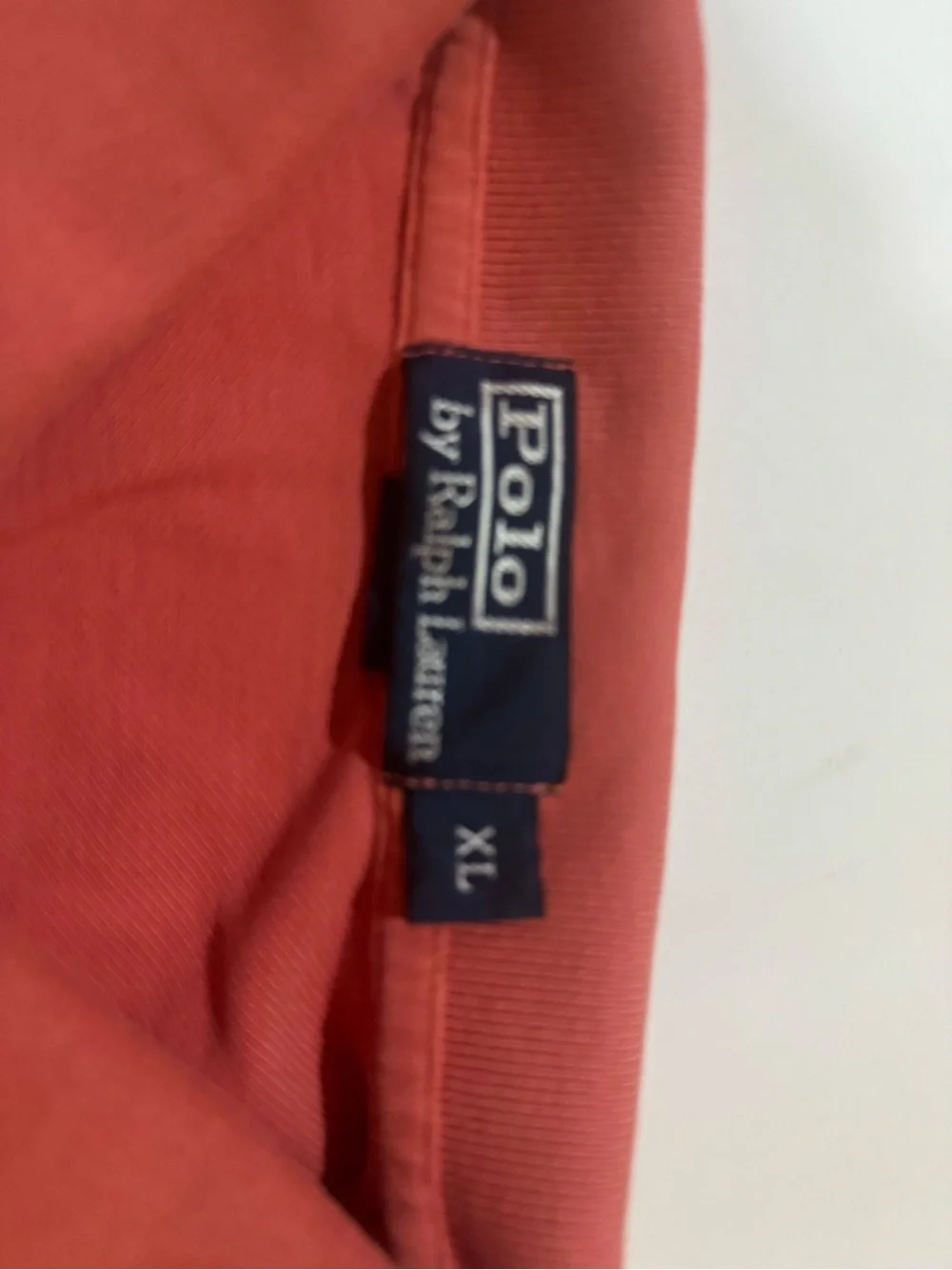 Ralph Lauren Coral Red Men's Polo Shirt